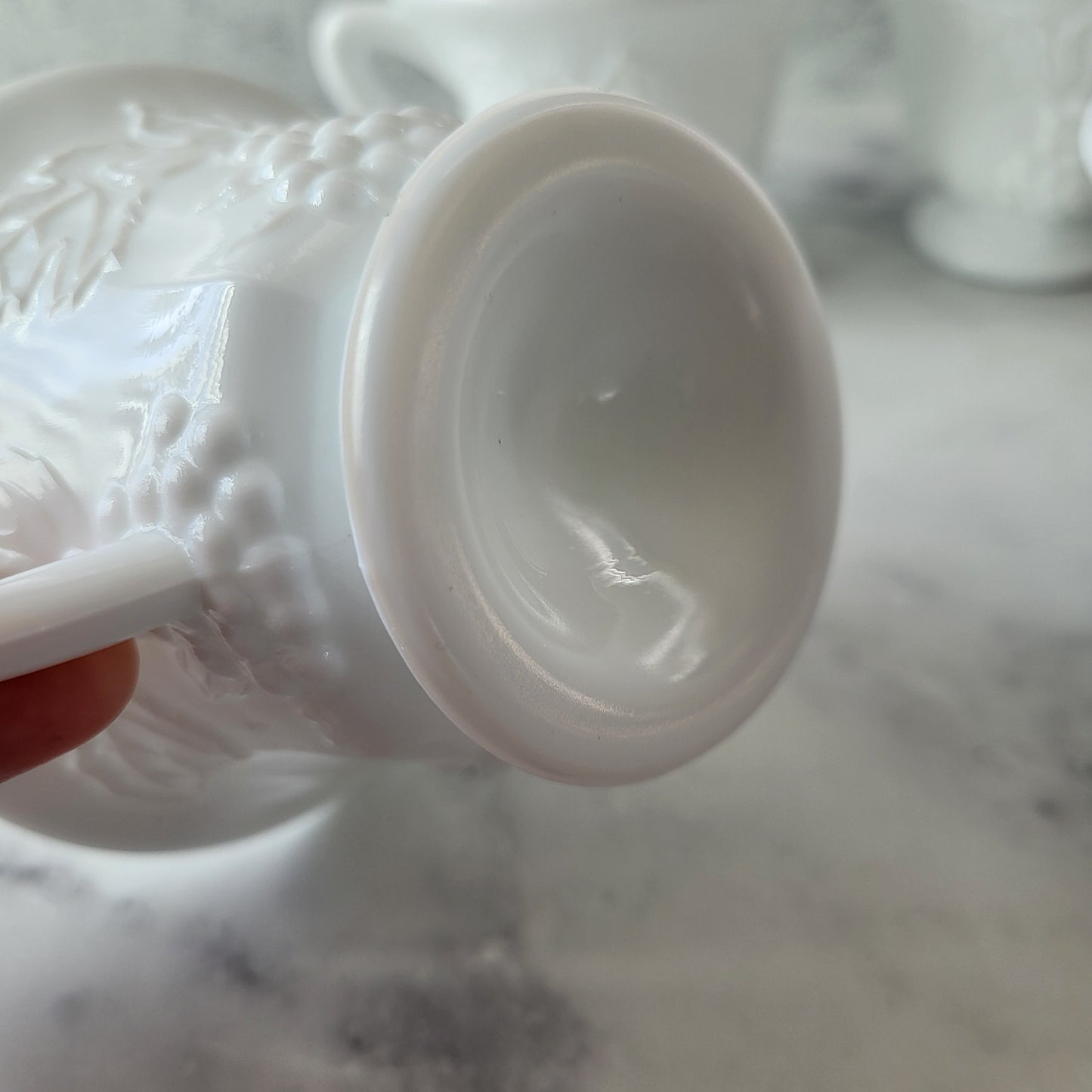 Milk Glass Classic Mugs (Set of 4)