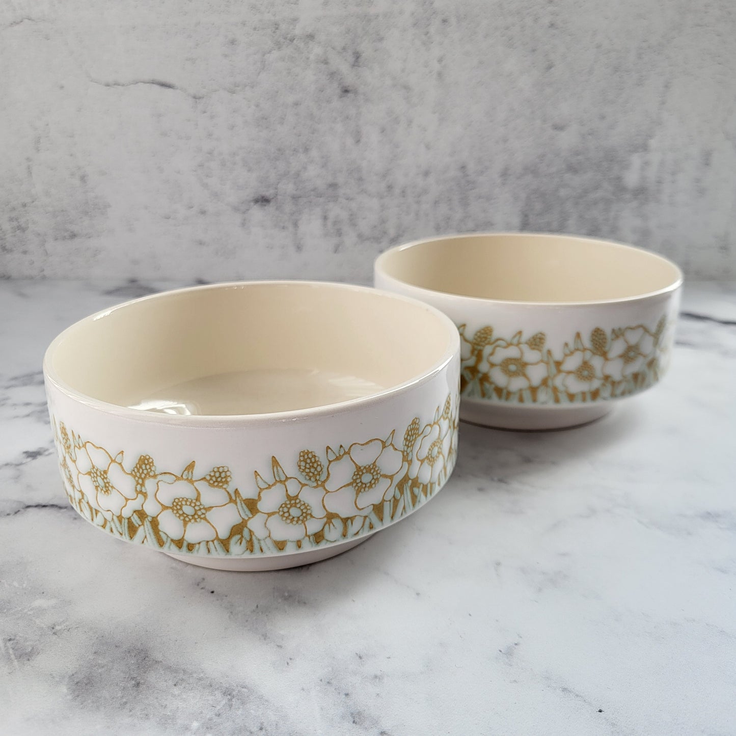 Hornsea England Multi-Purpose Retro Bowls (Set of 2)