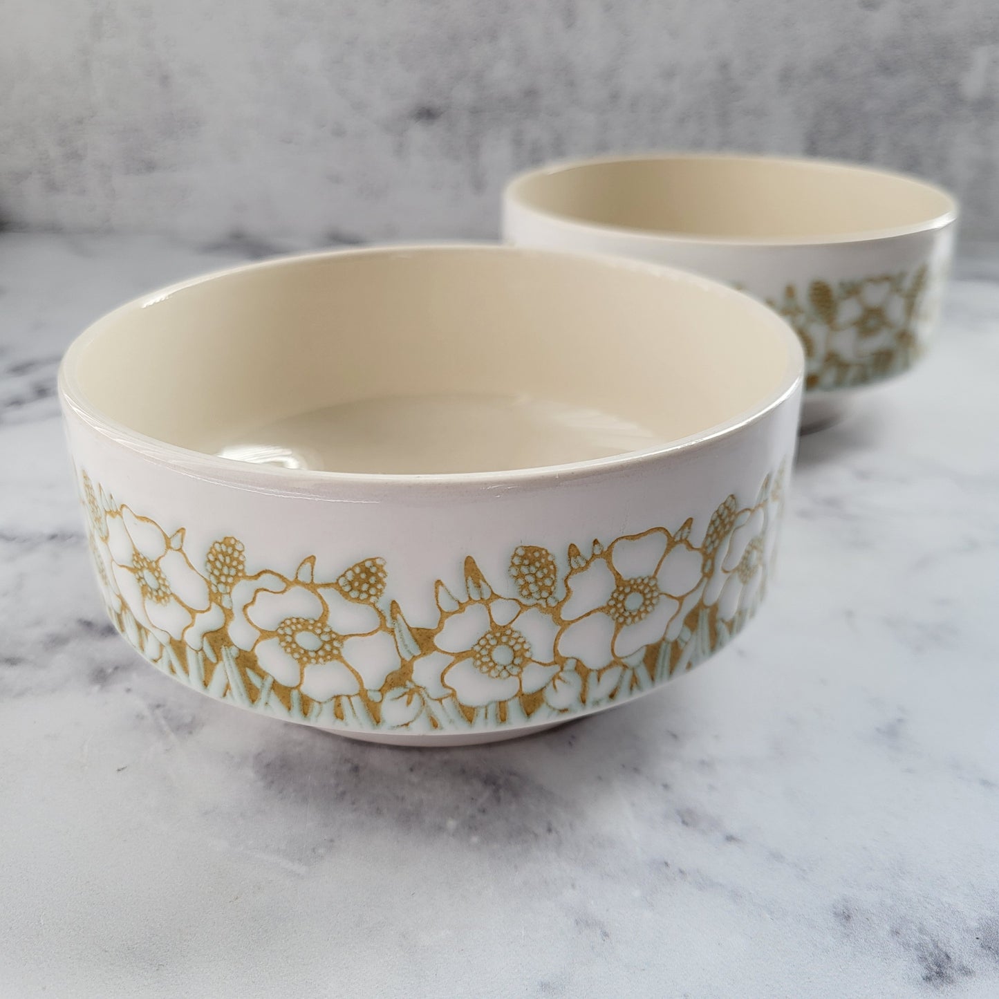 Hornsea England Multi-Purpose Retro Bowls (Set of 2)