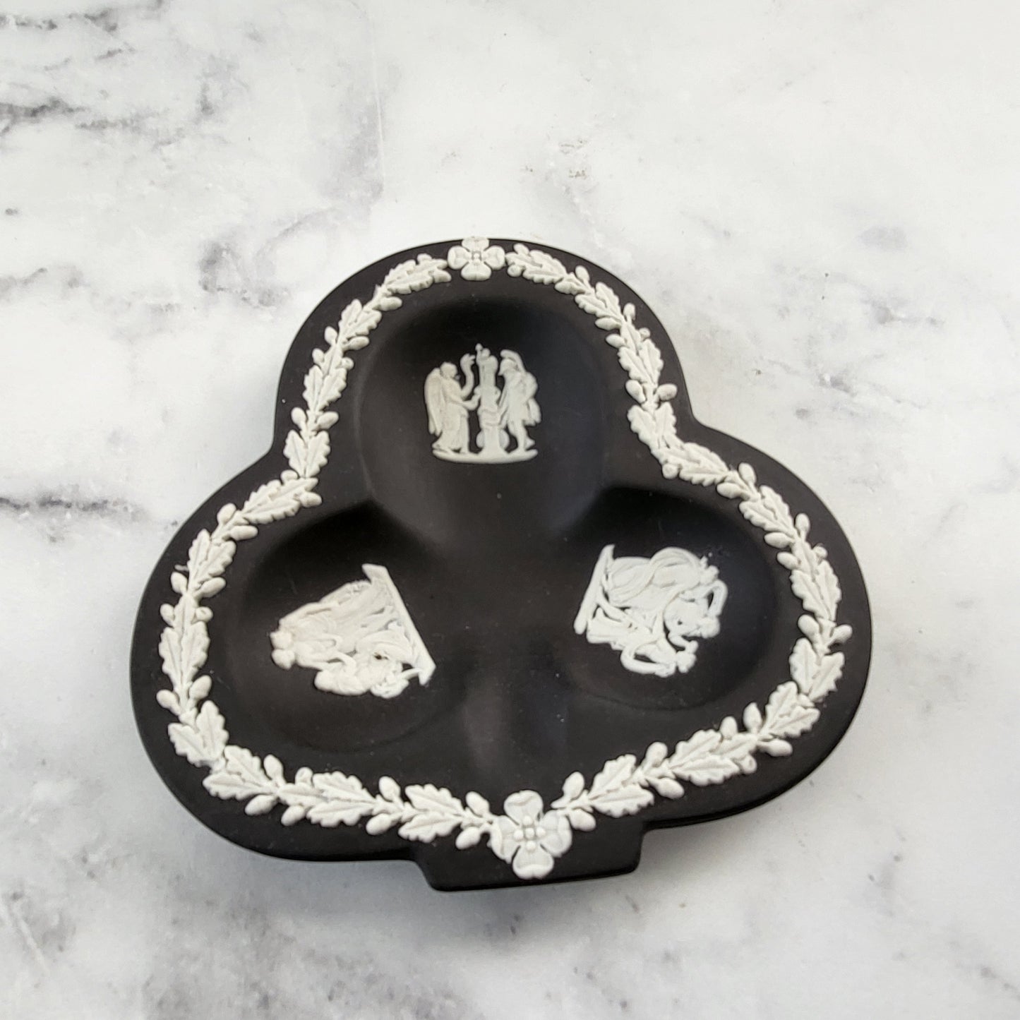 Wedgwood Black Jasperware DIsh