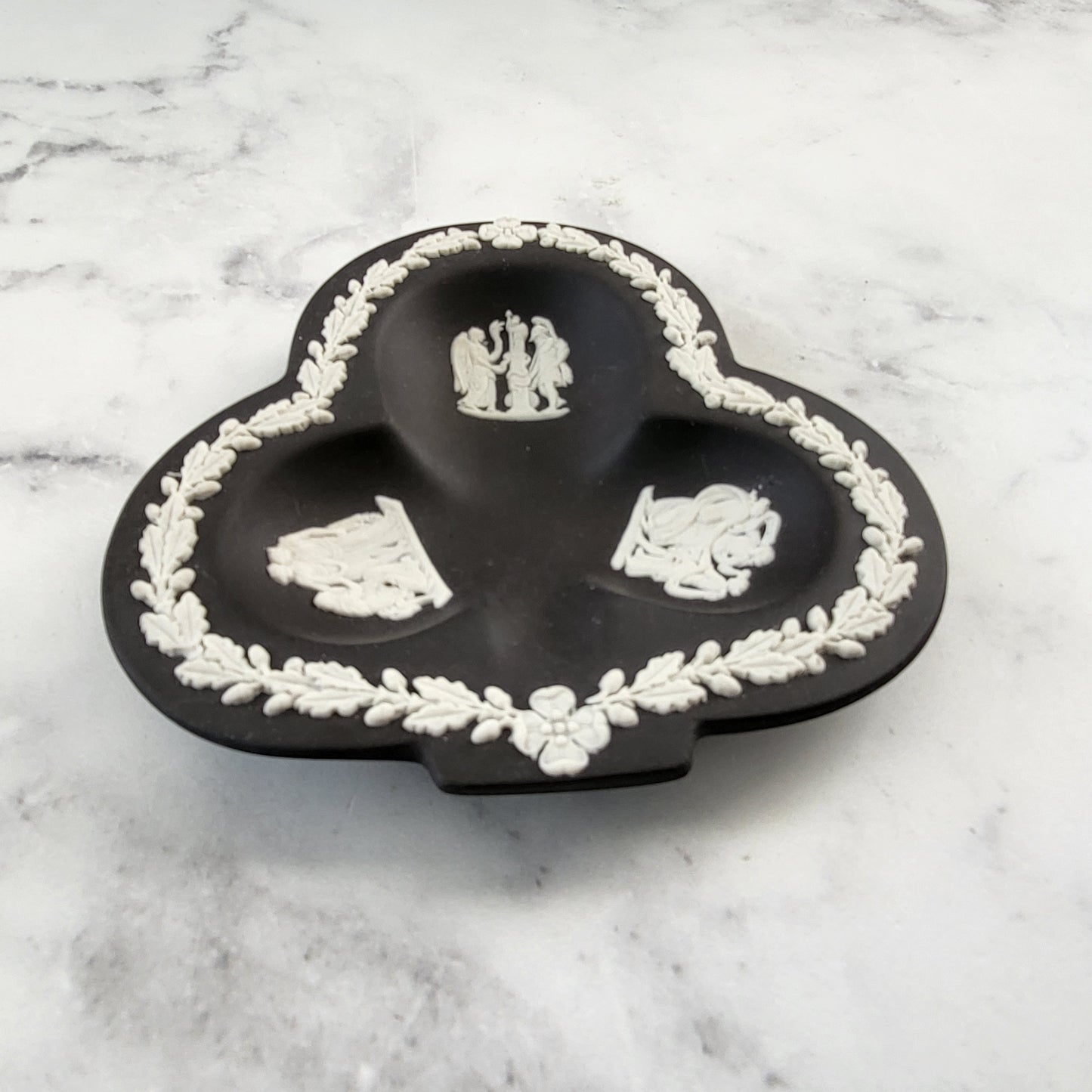Wedgwood Black Jasperware DIsh