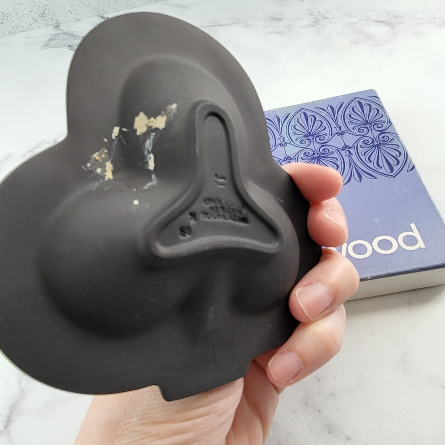 Wedgwood Black Jasperware DIsh