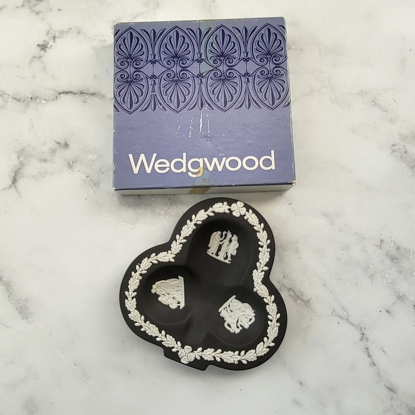 Wedgwood Black Jasperware DIsh