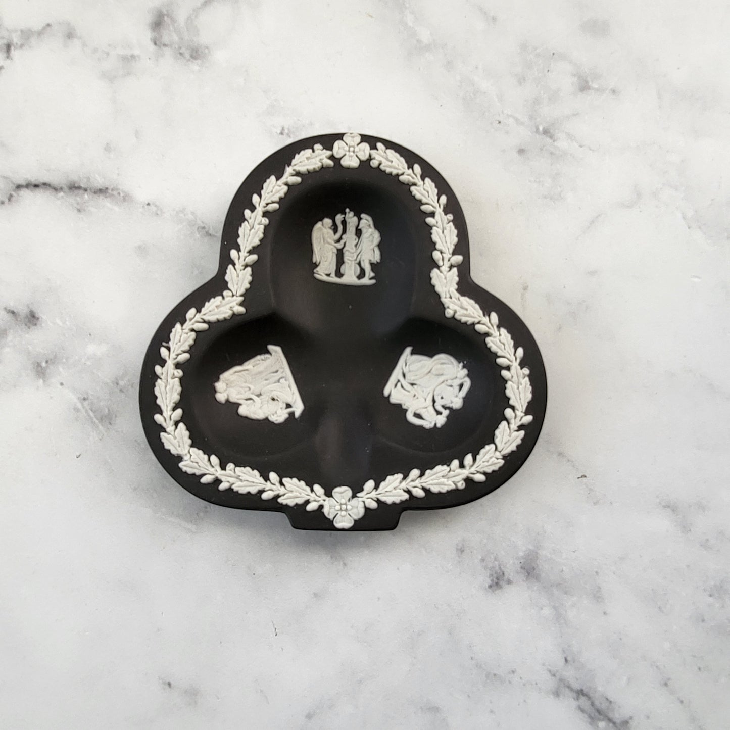 Wedgwood Black Jasperware DIsh