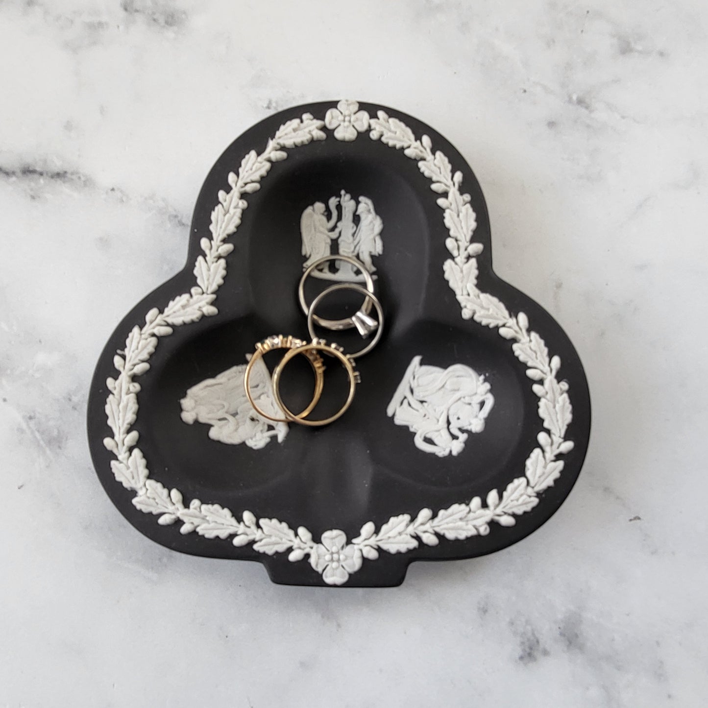 Wedgwood Black Jasperware DIsh