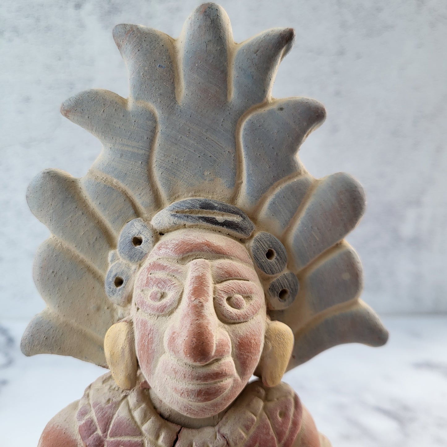 Mayan Style Terracotta Figurine